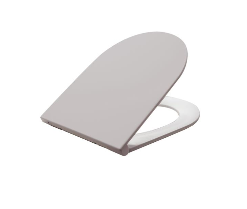 SKY BATHROOM Modern Rimless Wall Hung Toilet WC Pan + UF Soft Close Seat