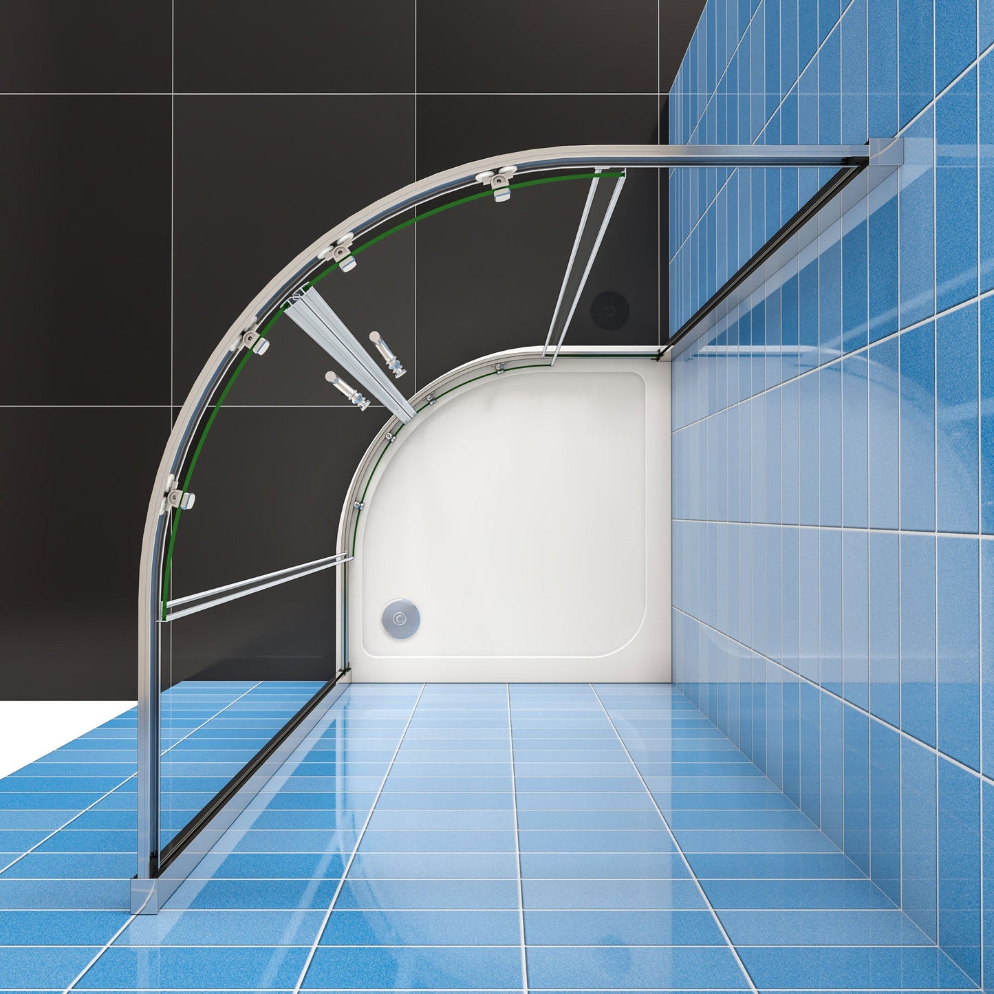 Quadrant Shower Enclosure 6mm NANO Glass