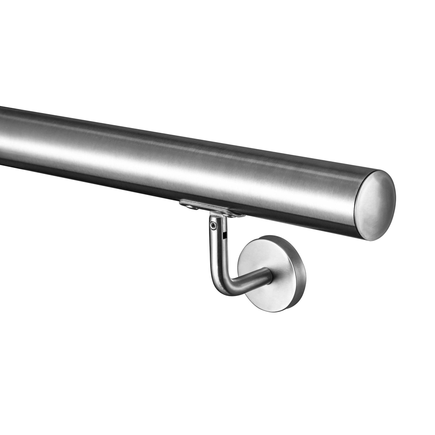 304 Stainless Steel Handrail Stair Steps for Wall Mount Pipe Stair