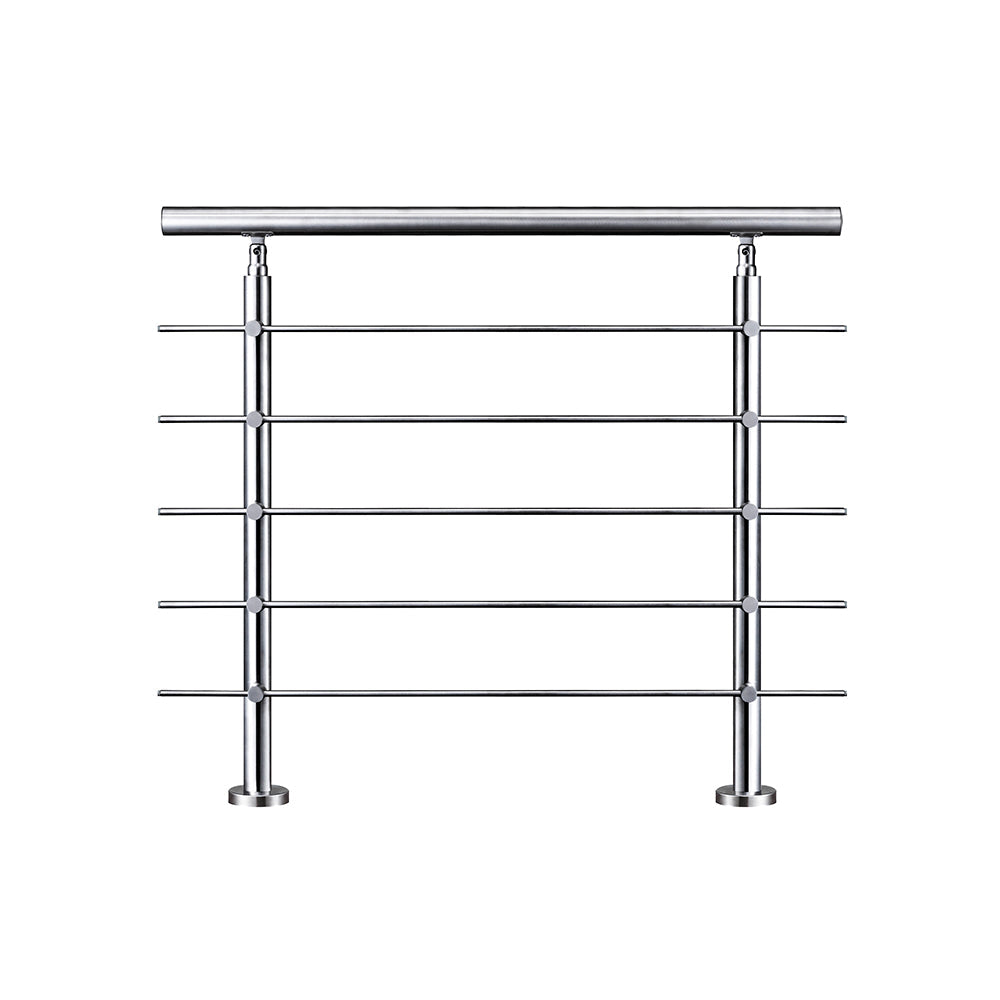 SKY 5 crossbars Balustrade Stairs Stainless Steel handrail