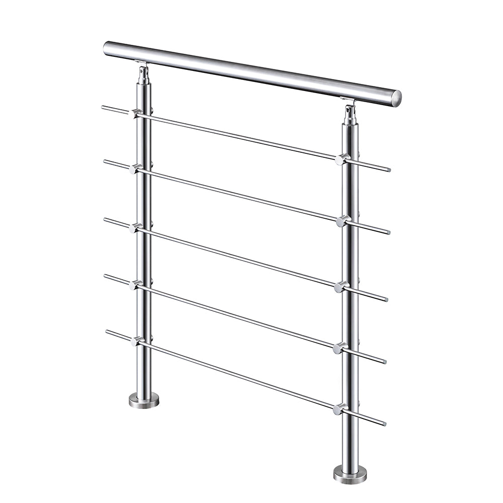 SKY 5 crossbars Balustrade Stairs Stainless Steel handrail