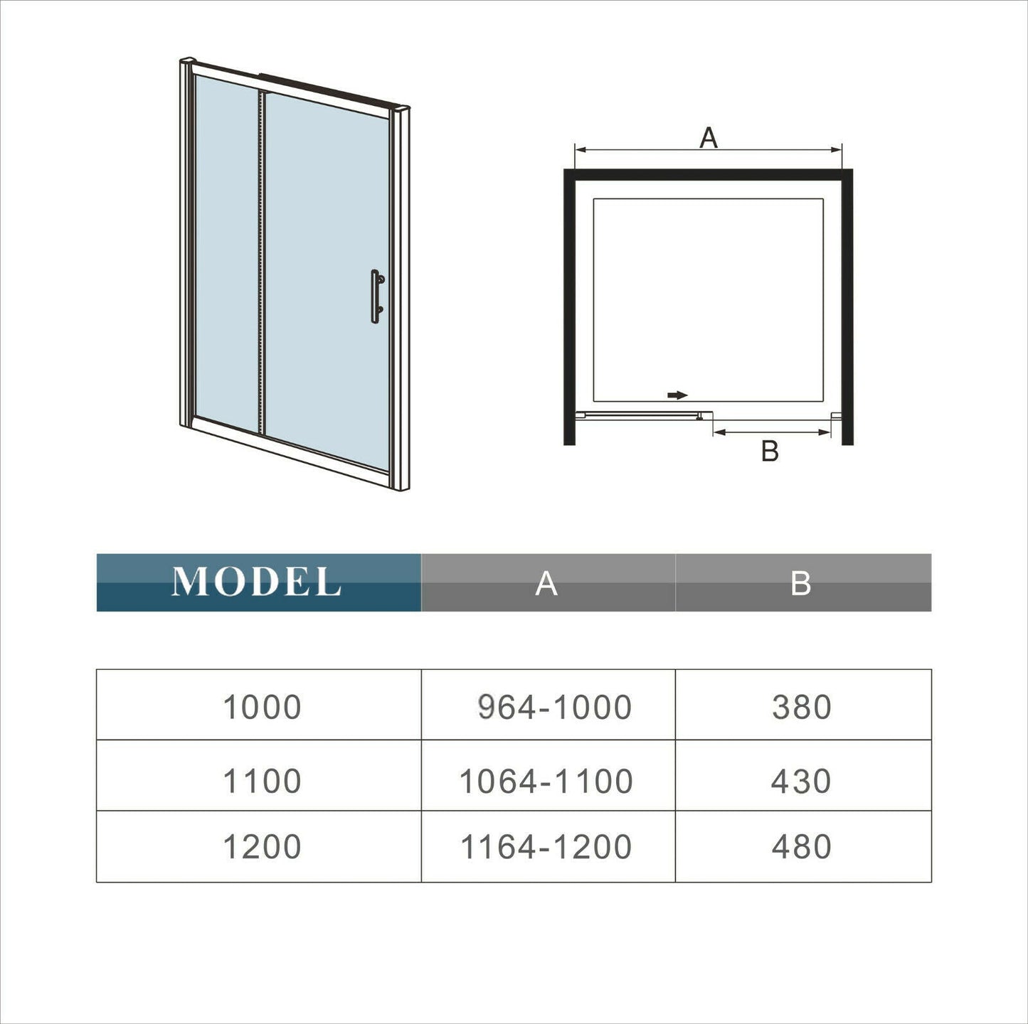 SKY shower enclosure shower door