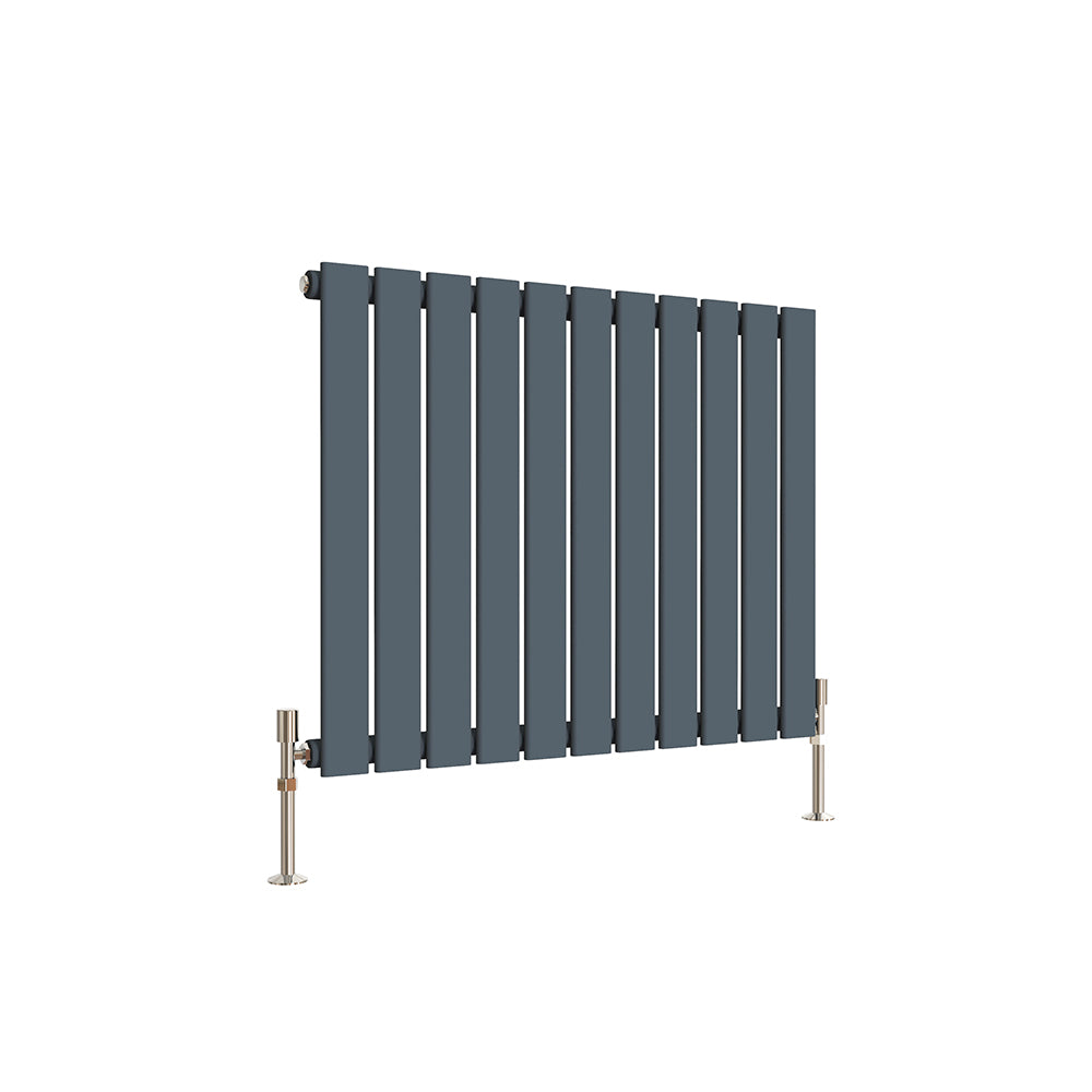 SKY Bath Black & White & Anthracite Horizontal Designer Radiator