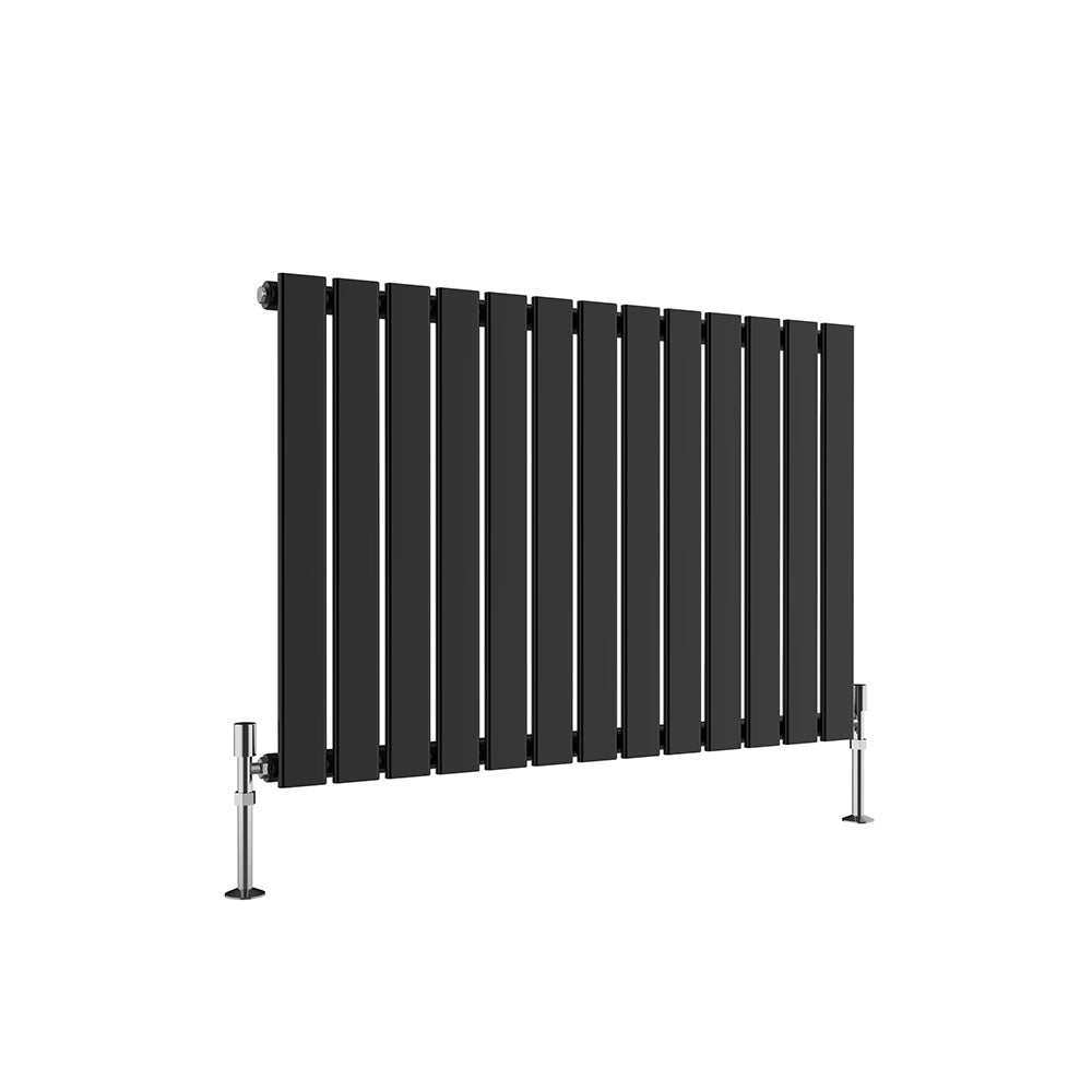 SKY Bath Black & White & Anthracite Horizontal Designer Radiator
