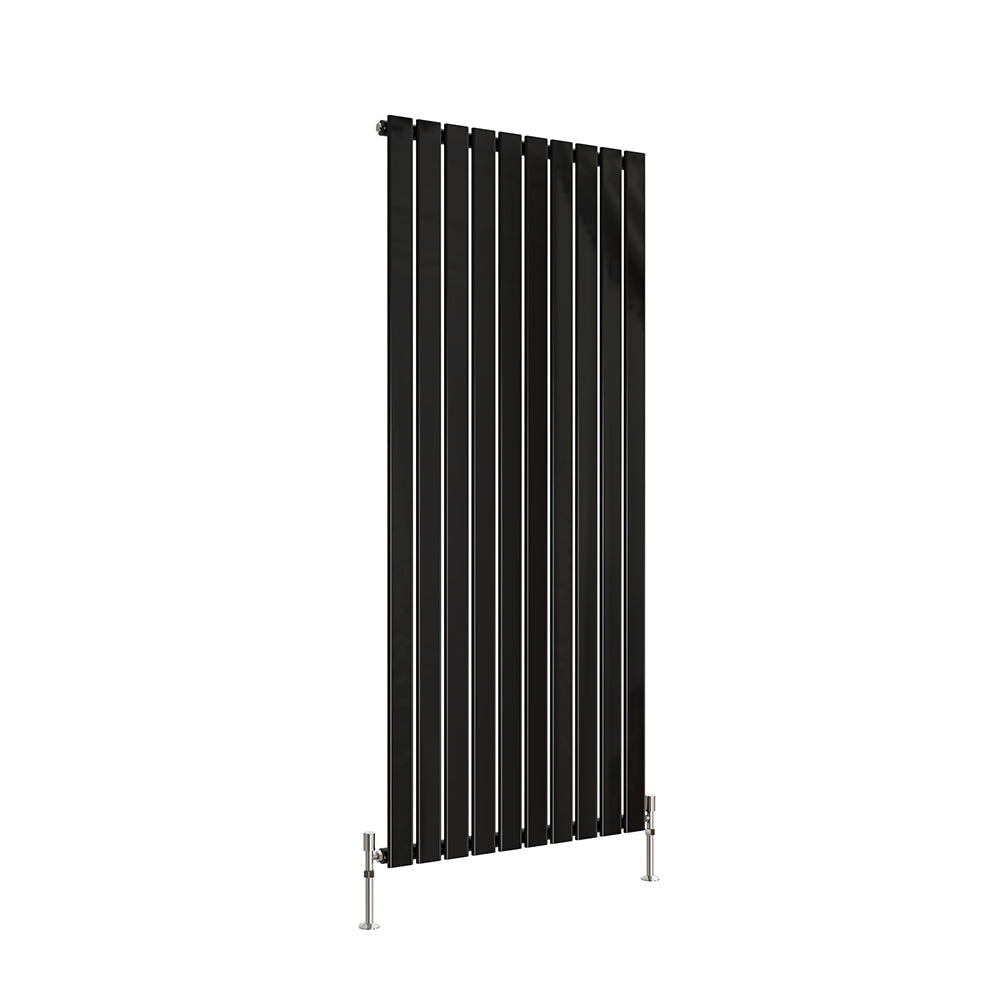 SKY Bathroom Vertical Flat Panel Tall Anthracite & Black & White Radiator Central Heating
