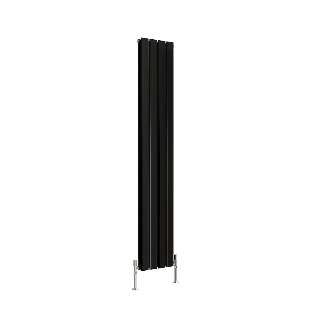 SKY Bathroom Vertical Flat Panel Tall Anthracite & Black & White Radiator Central Heating