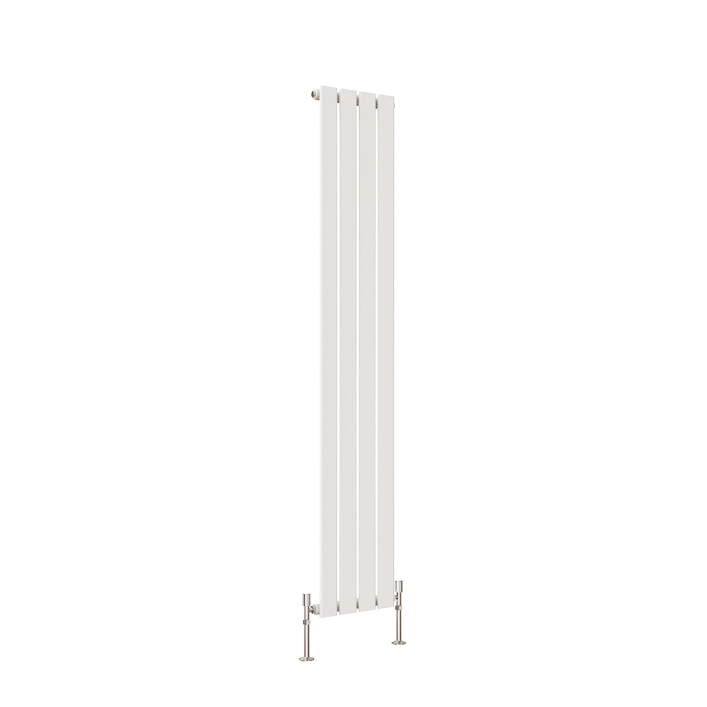 SKY Bathroom Vertical Flat Panel Tall Anthracite & Black & White Radiator Central Heating