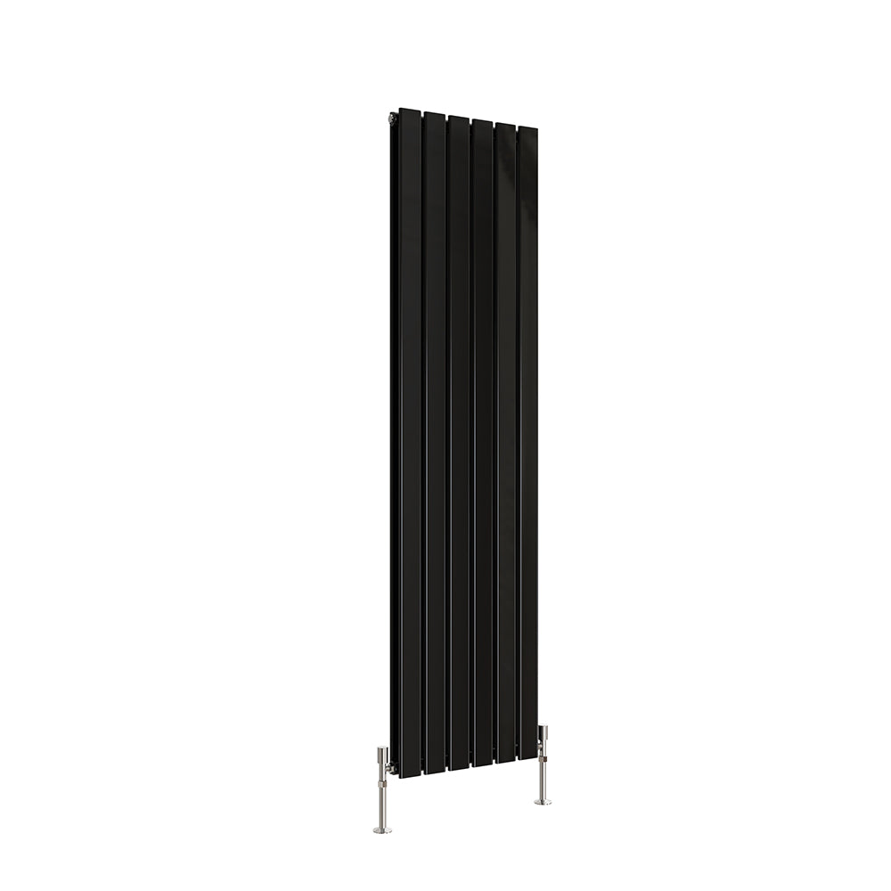 SKY Bathroom Vertical Flat Panel Tall Anthracite & Black & White Radiator Central Heating