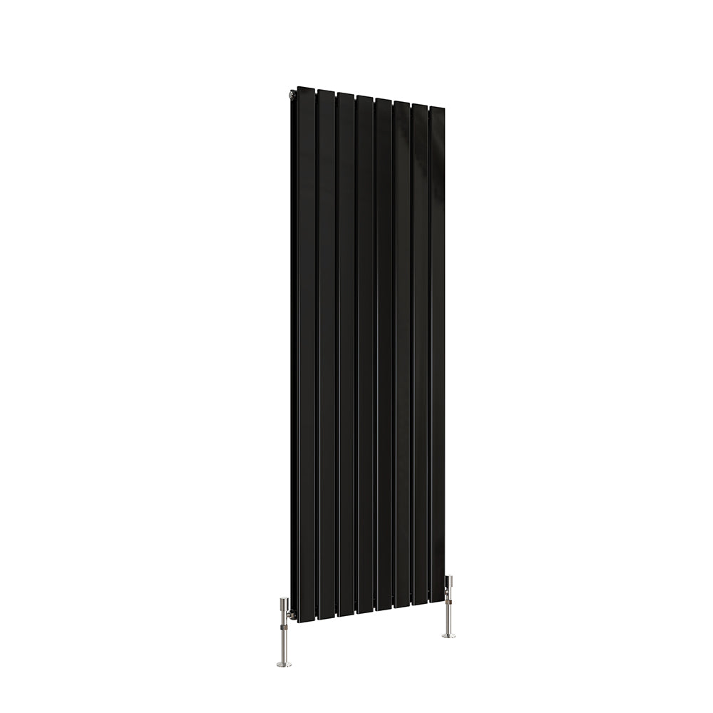 SKY Bathroom Vertical Flat Panel Tall Anthracite & Black & White Radiator Central Heating