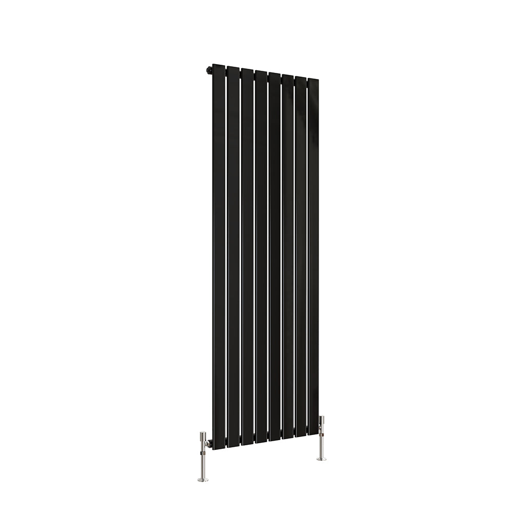 SKY Bathroom Vertical Flat Panel Tall Anthracite & Black & White Radiator Central Heating