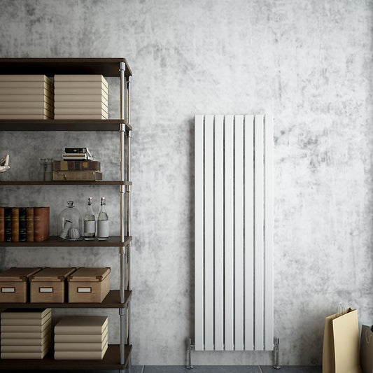 1600x544 Vertical,Flat Panel White Radiators SKY rads