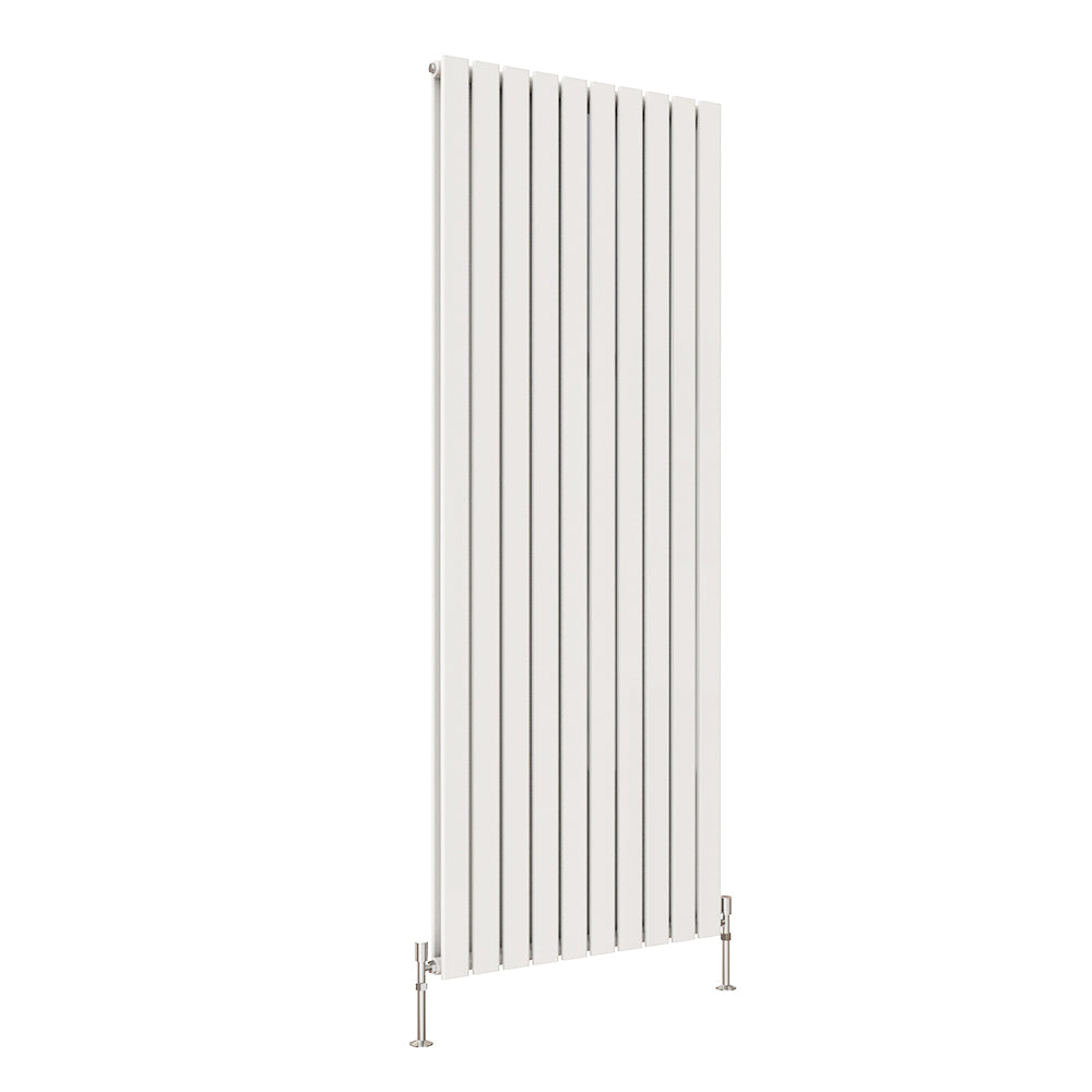SKY Bathroom Vertical Flat Panel Tall Anthracite & Black & White Radiator Central Heating
