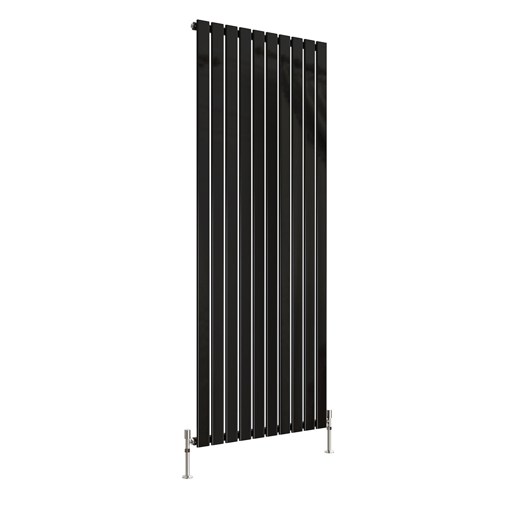 SKY Bathroom Vertical Flat Panel Tall Anthracite & Black & White Radiator Central Heating