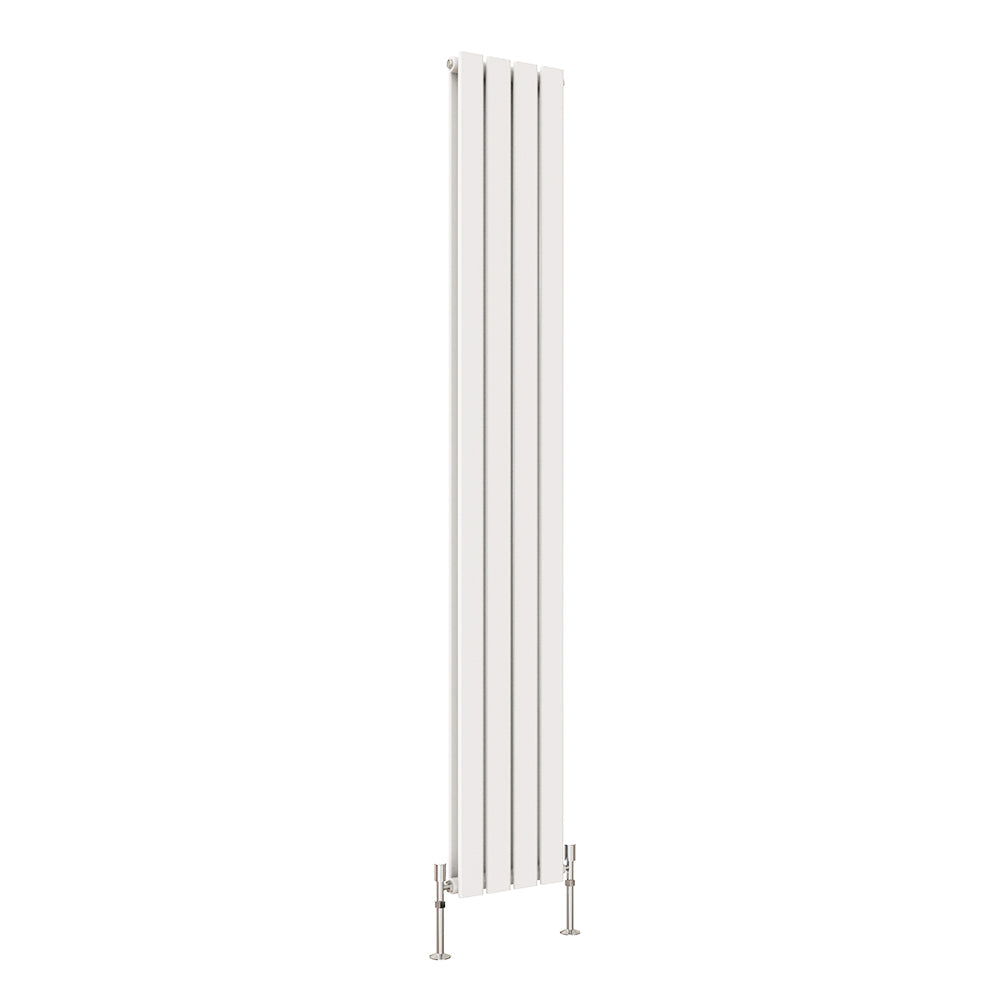 SKY Bathroom Vertical Flat Panel Tall Anthracite & Black & White Radiator Central Heating