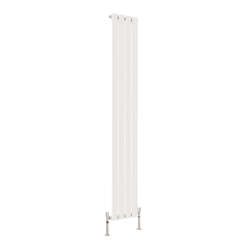 SKY Bathroom Vertical Flat Panel Tall Anthracite & Black & White Radiator Central Heating