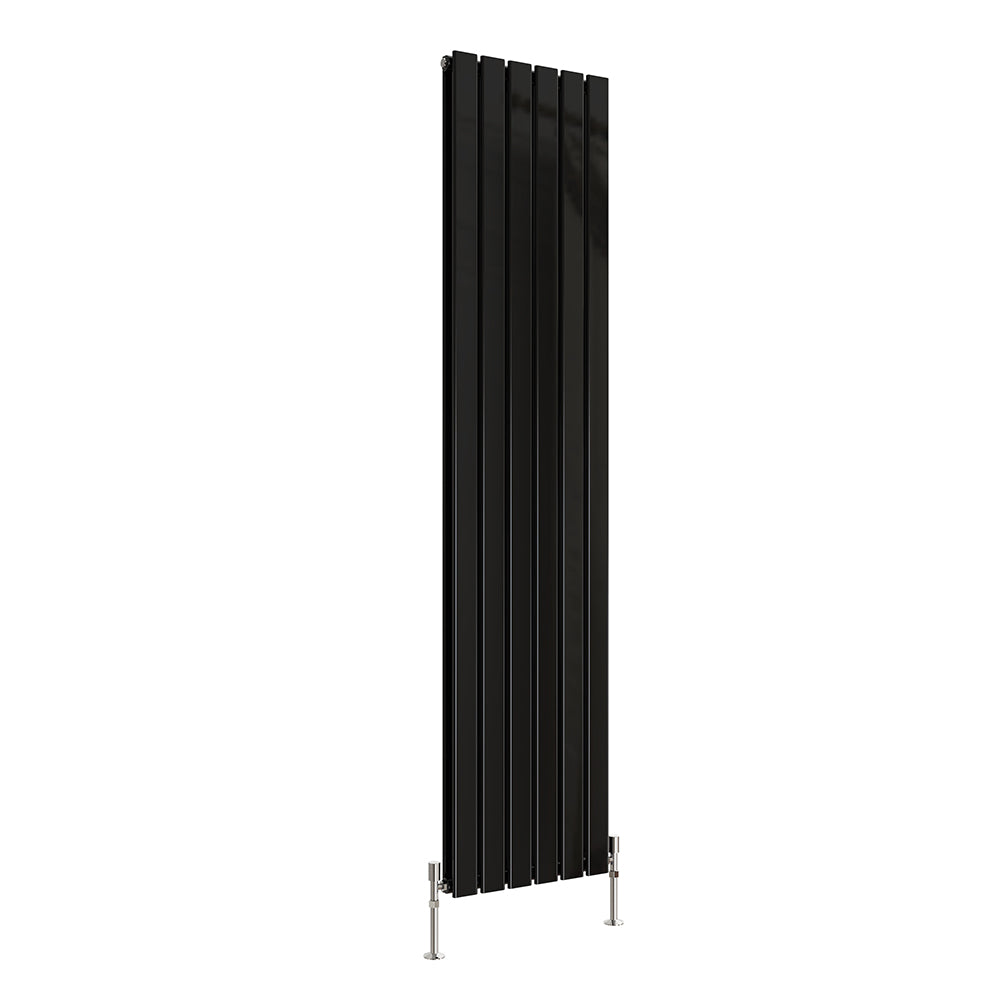 SKY Bathroom Vertical Flat Panel Tall Anthracite & Black & White Radiator Central Heating
