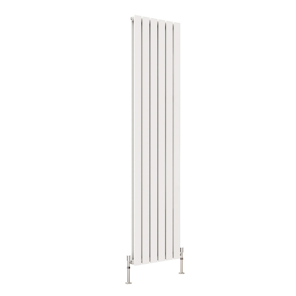 SKY Bathroom Vertical Flat Panel Tall Anthracite & Black & White Radiator Central Heating