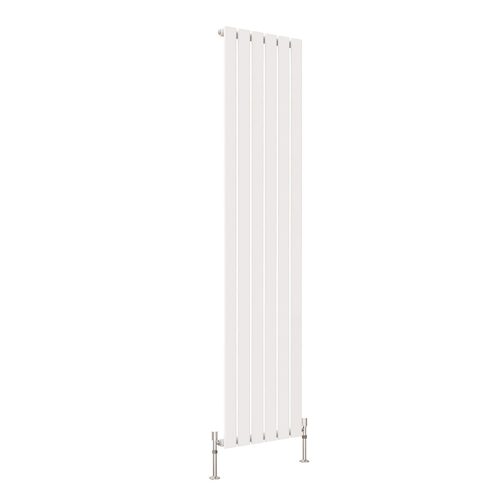 SKY Bathroom Vertical Flat Panel Tall Anthracite & Black & White Radiator Central Heating
