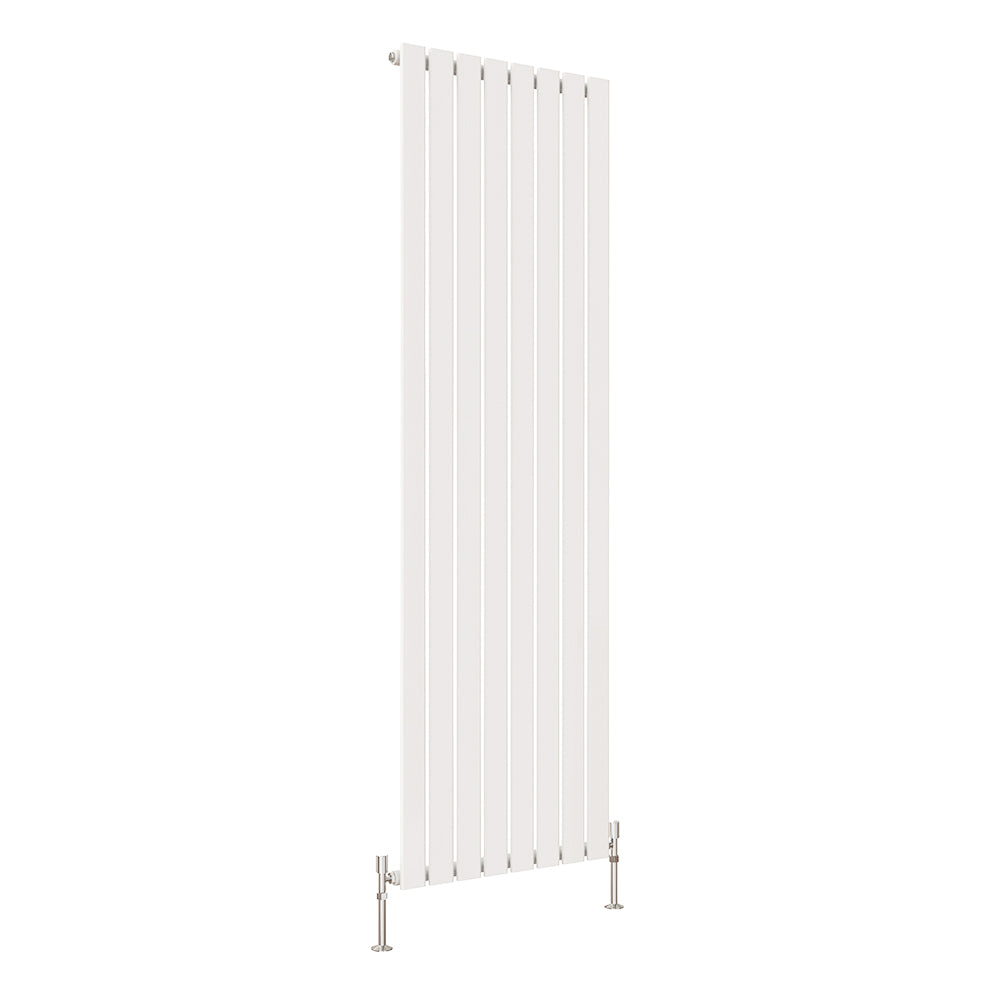 SKY Bathroom Vertical Flat Panel Tall Anthracite & Black & White Radiator Central Heating