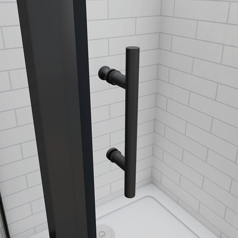 shower pivot black enclosure 9