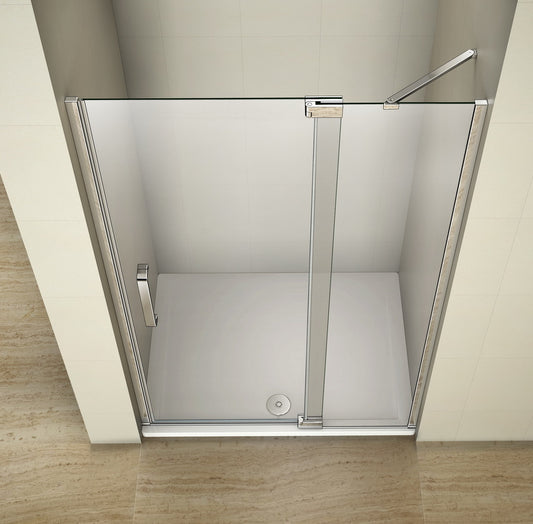 SKY Frameless Pivot Shower 195cm Bathroom Door 8mm NANO Glass