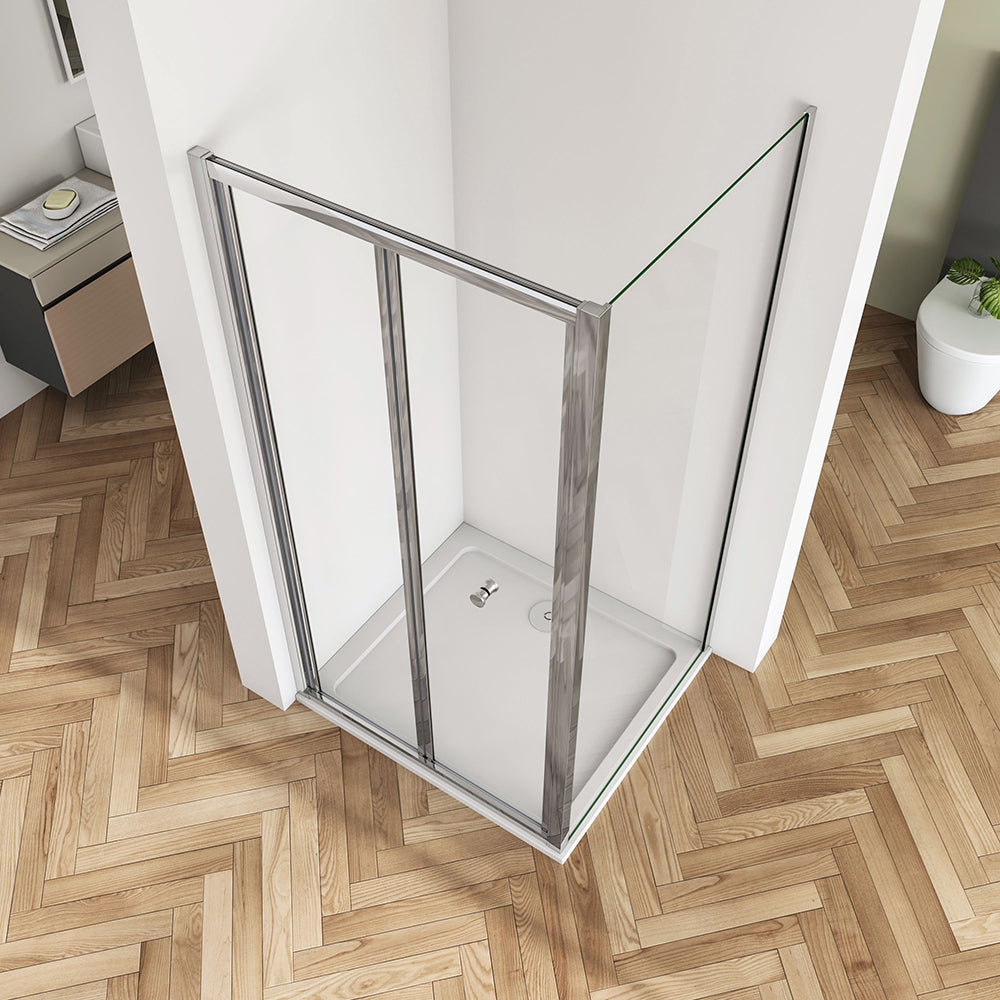 Bi Fold Shower Enclosure Shower Door Screen Safety Glass