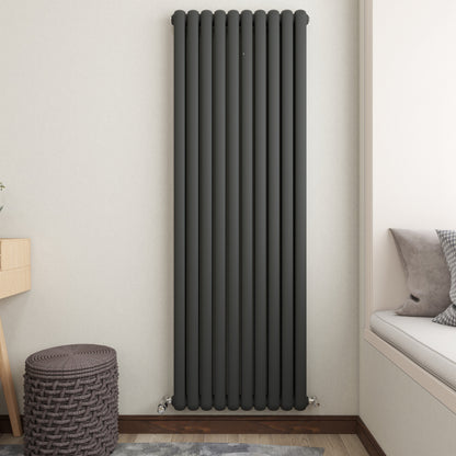 SKY Horizontal Round Tube Designer Central Heating Radiator