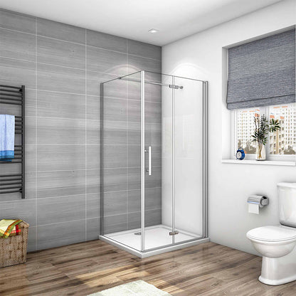 SKY bi fold shower enclosure 11