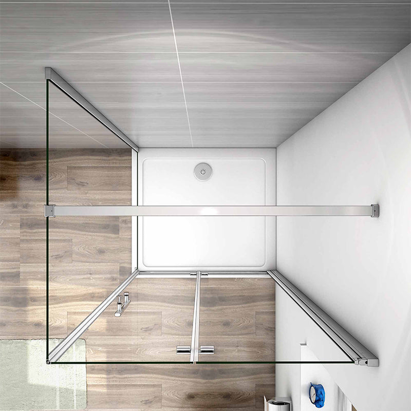 SKY bi fold shower enclosure 10