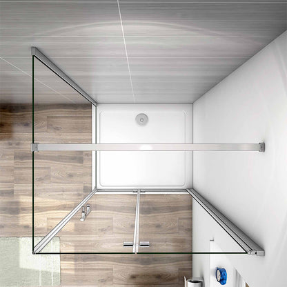 SKY bi fold shower enclosure 10