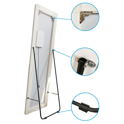 SKY Full Length Mirror with HD Silver Glass Floor-standing Wall-mounted JQS