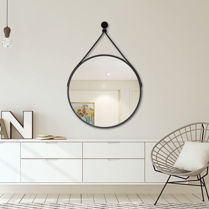 SKY Bathroom Mirrors with Leather Strap