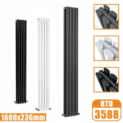 1600x236 vertical,oval column,radiators SKY rads