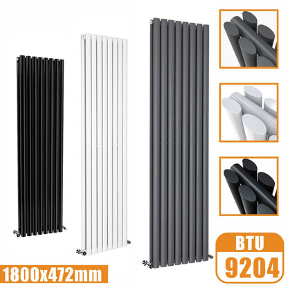 1800x472 vertical,oval column,radiators SKY rads