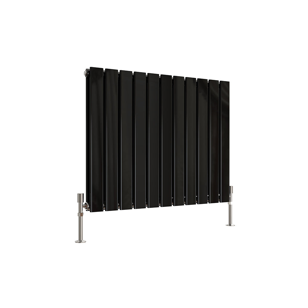 SKY Bath Black & White & Anthracite Horizontal Designer Radiator