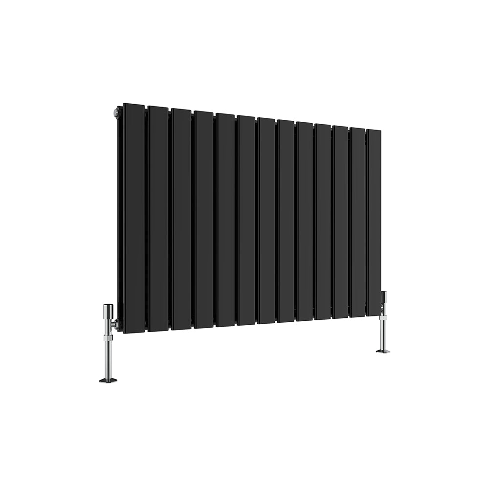 SKY Bath Black & White & Anthracite Horizontal Designer Radiator