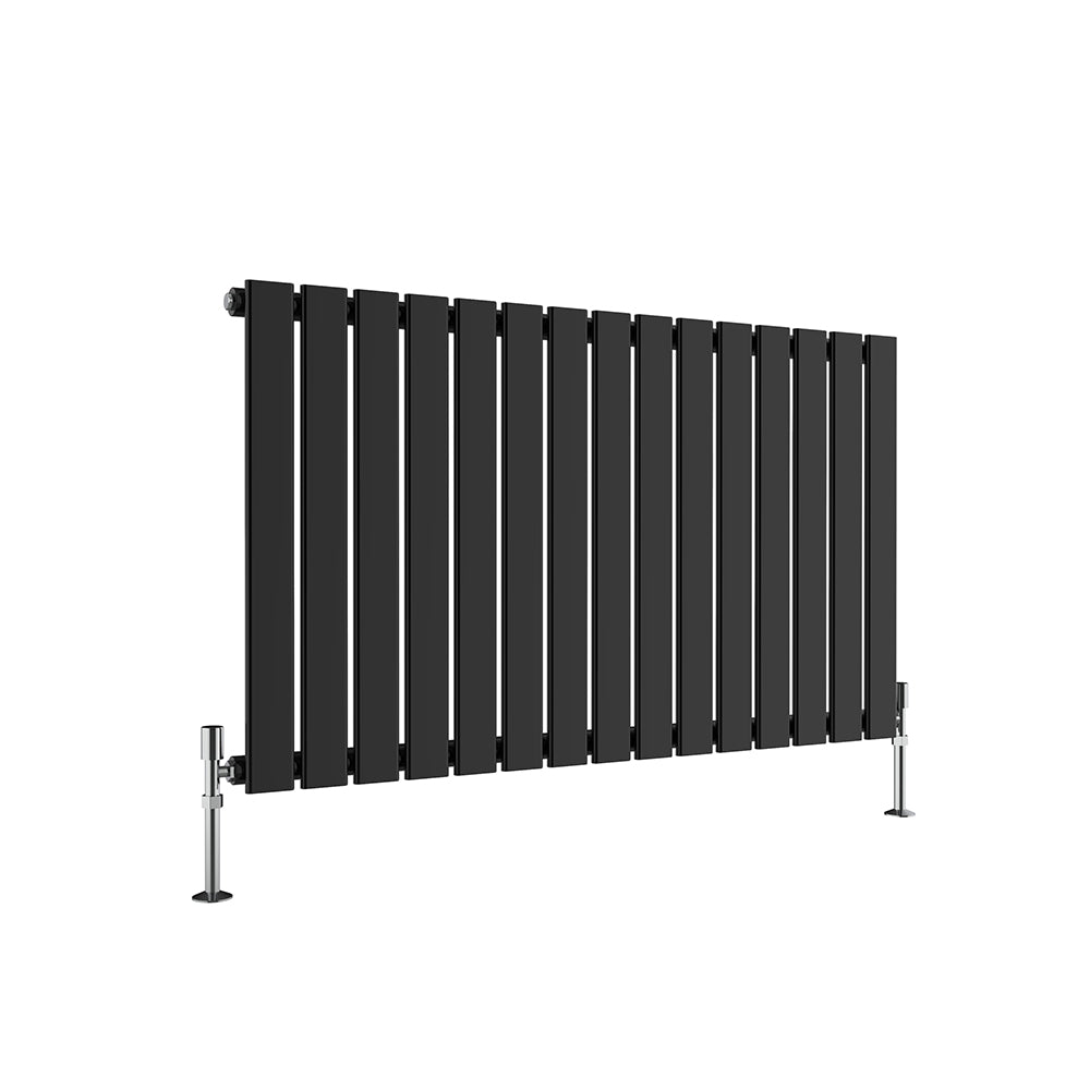 SKY Bath Black & White & Anthracite Horizontal Designer Radiator