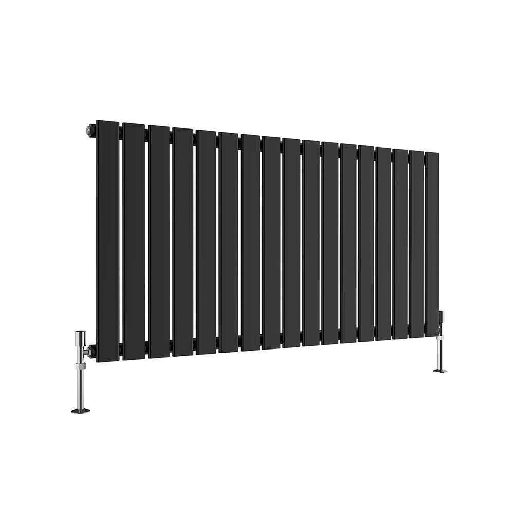 SKY Bath Black & White & Anthracite Horizontal Designer Radiator