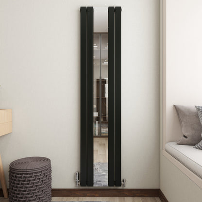 SKY Horizontal Flat Panel Anthracite & White Designer Central Heating Radiator