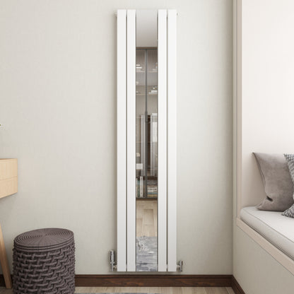 SKY Horizontal Flat Panel Anthracite & White Designer Central Heating Radiator