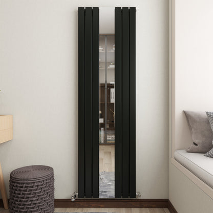 SKY Horizontal Flat Panel Anthracite & White Designer Central Heating Radiator