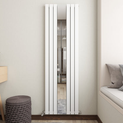 SKY Horizontal Flat Panel Anthracite & White Designer Central Heating Radiator