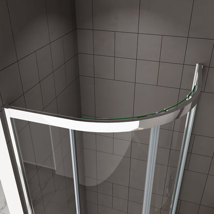 Equal Quadrant Shower Enclosure 8mm Glass Shower tray optional