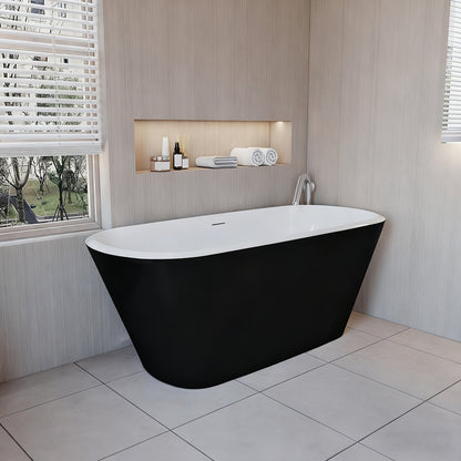 SKY 1600x730mm Freestanding Bathroom Bath Shower Bathtub