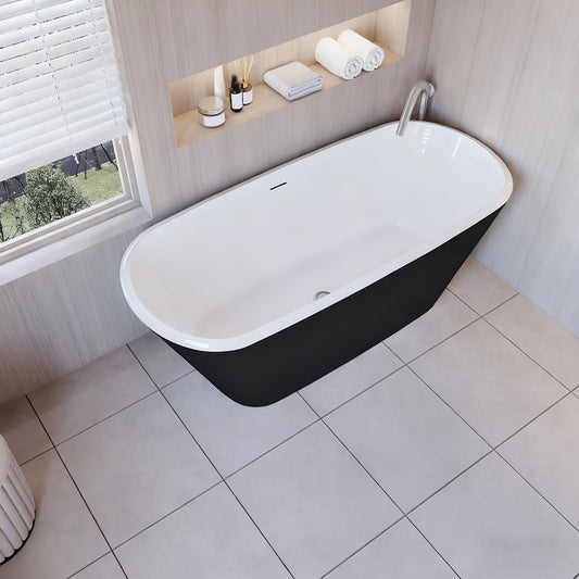 SKY 1600x730mm Freestanding Bathroom Bath Shower Bathtub