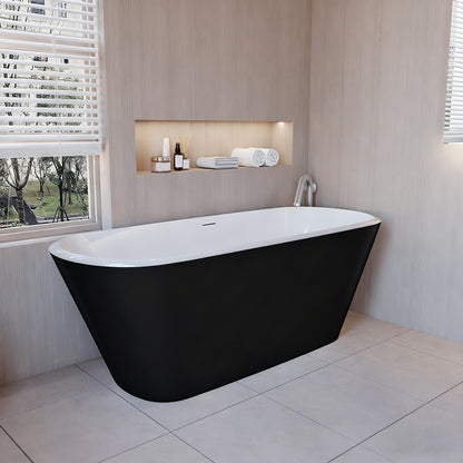 1700x780mm Double Ended Freestanding Bathroom Shower Bath Bathtub