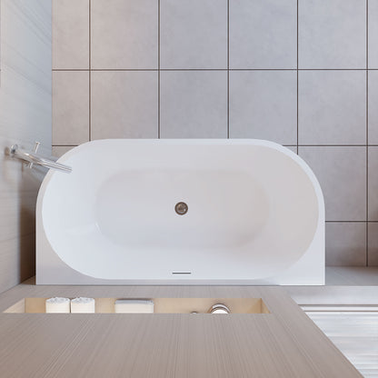 1500x750mm Freestanding Double Ended Shower Bath Bathtub