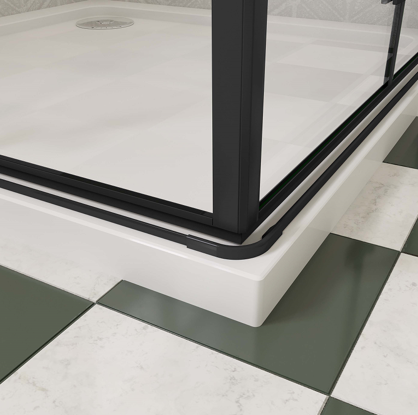 SKY Frameless Bi fold Shower Door Pivot Enclosure