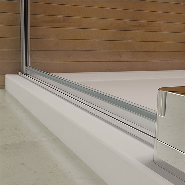 SKY Frameless Pivot Shower 195cm Bathroom Door 8mm NANO Glass