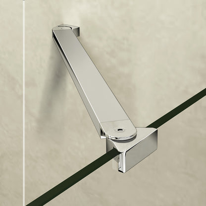 SKY Frameless Pivot Shower 195cm Bathroom Door 8mm NANO Glass
